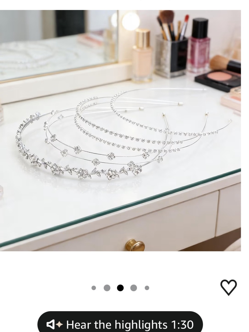 Rhinestone headbands - Picture 2 of 3
